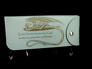 »Drachen horten Lesezeichen«